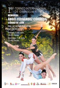 Nuestra gimnastas Marta Cebrian y Silvia Segura participaran en este Torneo Internacional el 6 y 7 de Julio, mucha suerte campeonas!!!